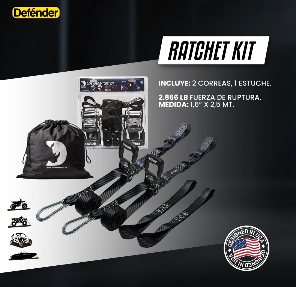ARNES RACKET KIT 2866 LB DEFENDER Foto 7230028-1.jpg