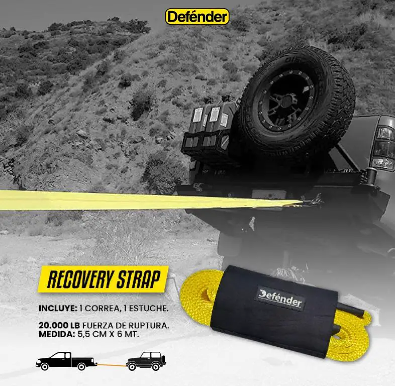 ARNES RECOVERY STRAP 20000 LB DEFENDER Foto 7230029-1.jpg