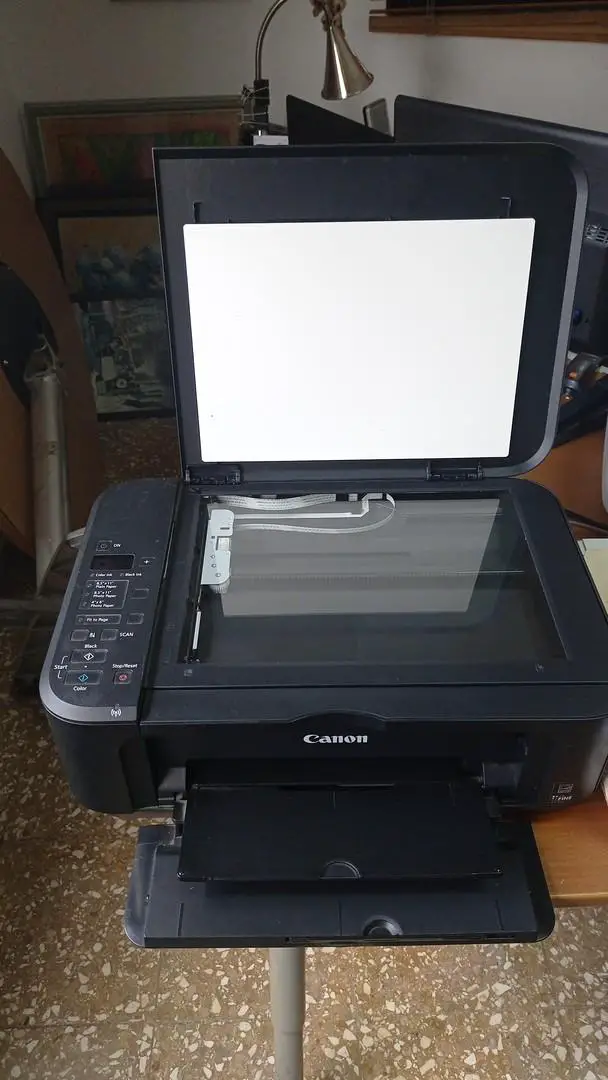 Printer scanner mutifuncional Canon MG3220 negro usado Foto 7230554-2.jpg