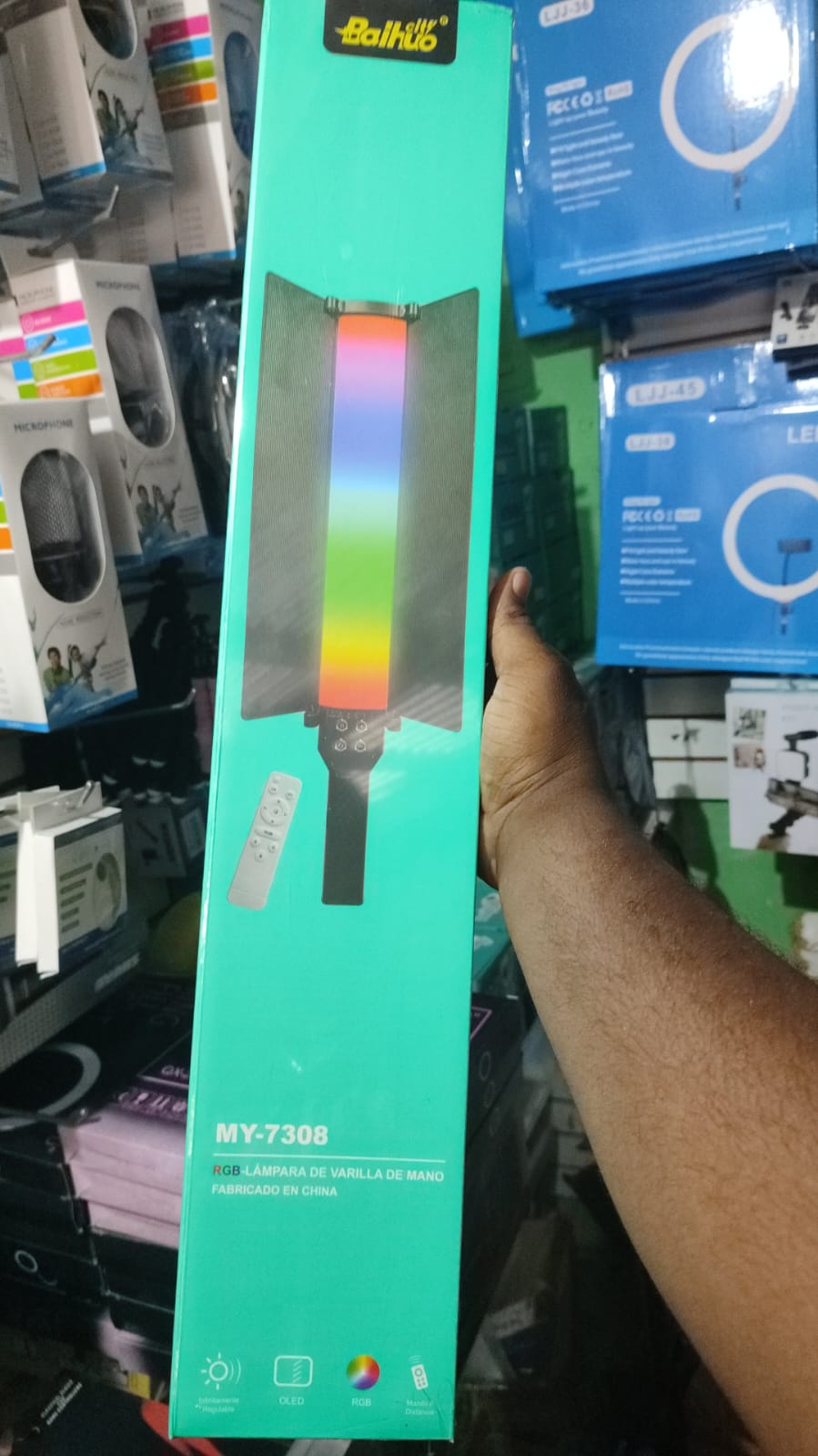 Lámpara rgb con cambio de colores en Santo Domingo Este Foto 7230575-1.jpg