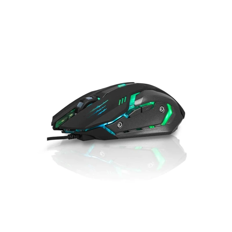 MOUSE GAMING COMBAT MS40 USB 6 BOTONESCOLOR NEGRO Foto 7230951-1.jpg