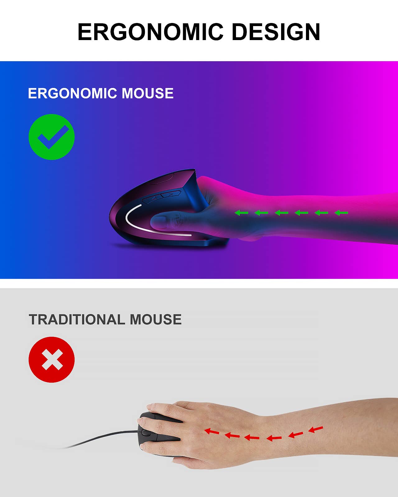 Ratón ergonómico inalámbrico recargable vertical con receptor USB 6 bo Foto 7230954-1.jpg