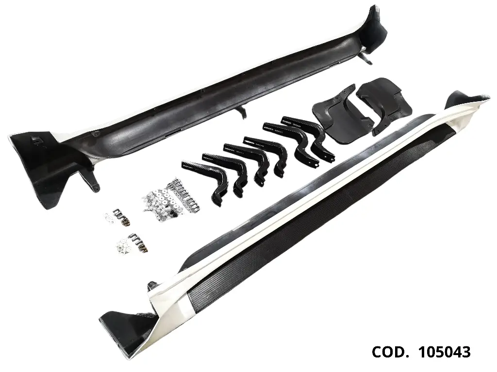 ESTRIBO TOYOTA PRADO 10-24 BLANCO PISO NEGRO SPARTAN Foto 7231043-1.jpg