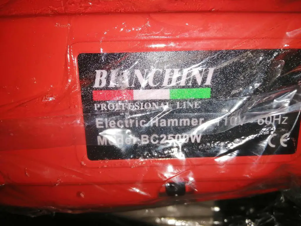 DEMOLEDOR  BIANCHINI   MODELO BC 2500W Foto 7231136-4.jpg