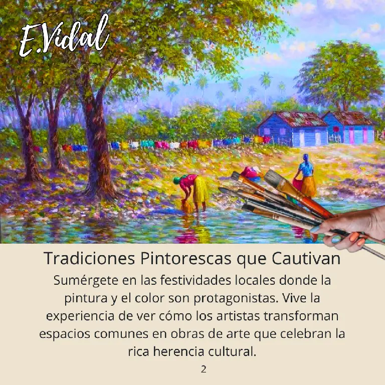 PINTOR DOMINICANOPINTURA COSTUMBRISTA OBRA DE ARTE E.VIDAL Foto 7231321-5.jpg