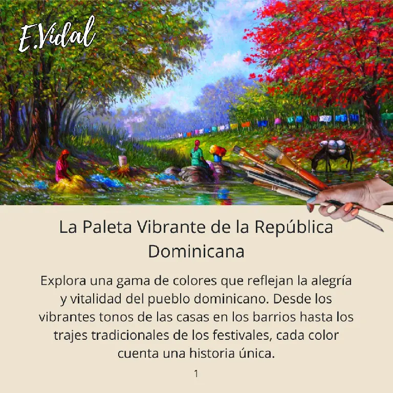 PINTOR DOMINICANOPINTURA COSTUMBRISTA OBRA DE ARTE E.VIDAL Foto 7231323-2.jpg