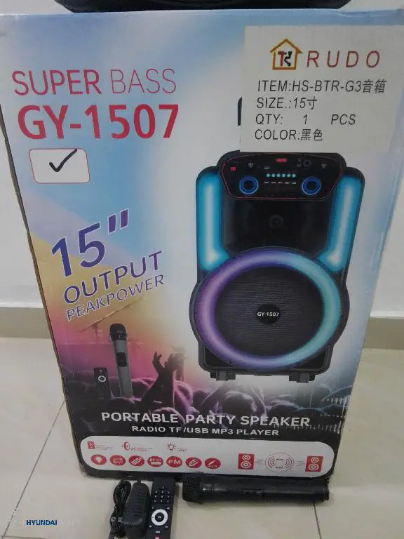 BOCINA DE 15 SUPER BASS GY-1507 Foto 7231972-3.jpg