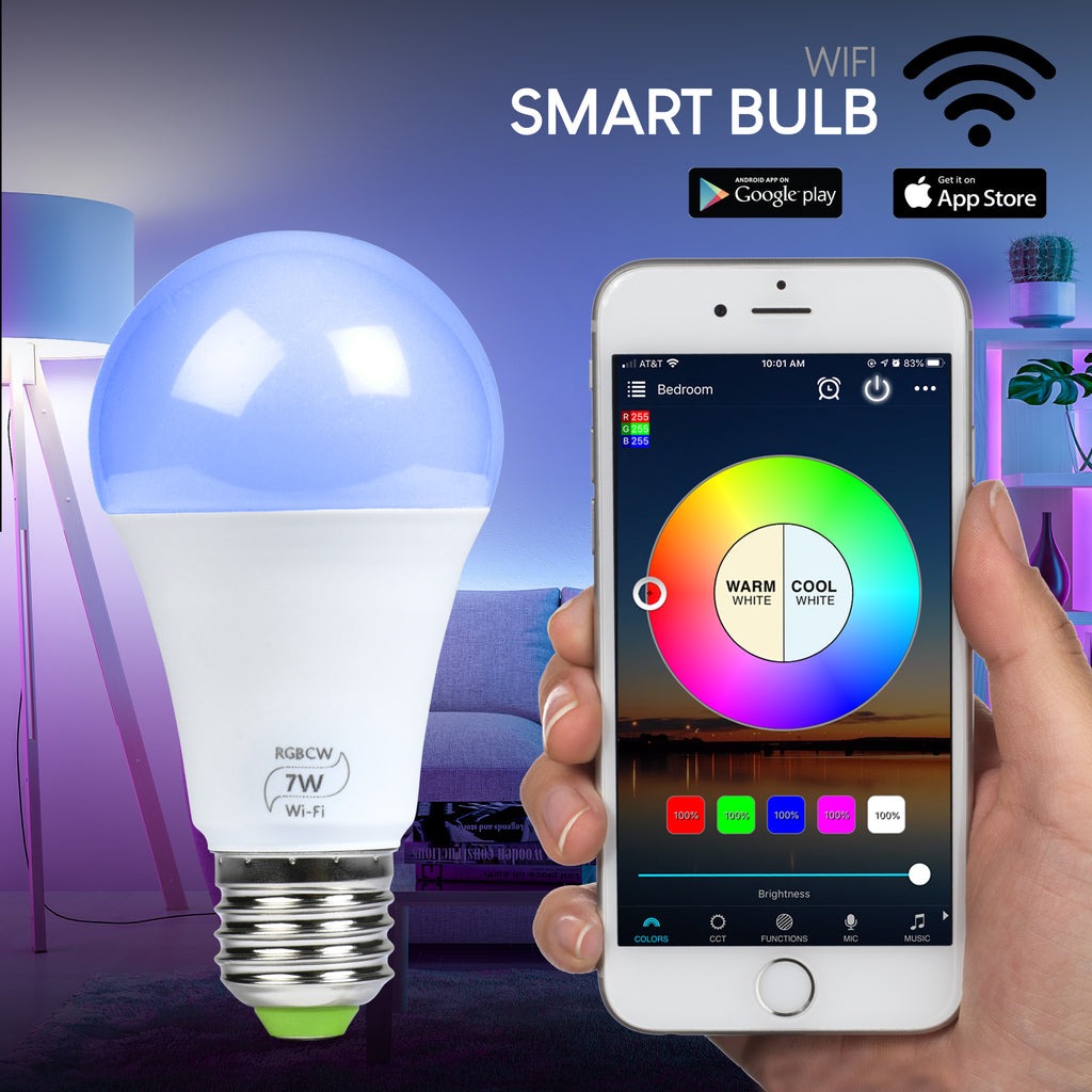 BOMBILLO MULTICOLOR SMART WIFI LIGHT BULB L530E 2und Foto 7231998-1.jpg