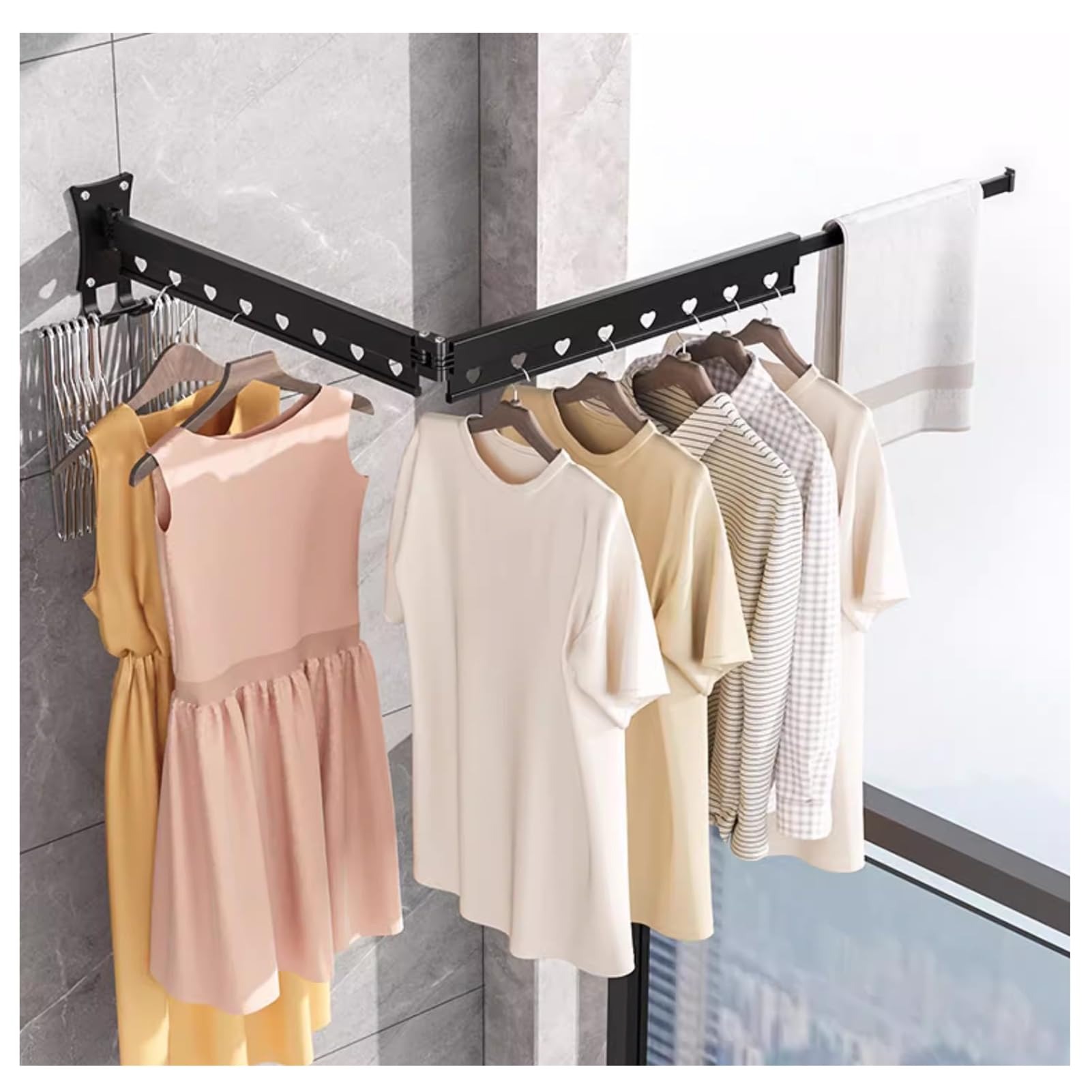 GANCHO DE PERCHA FLEXIBLE - CLOTHES HANGER 2 BRAZOS GL-146 Foto 7232039-4.jpg