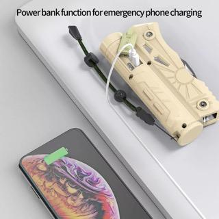 Navaja Tactica Multifuncion Con Linterna Power Bank FOCO LUZ LED Foto 7232043-e6.jpg