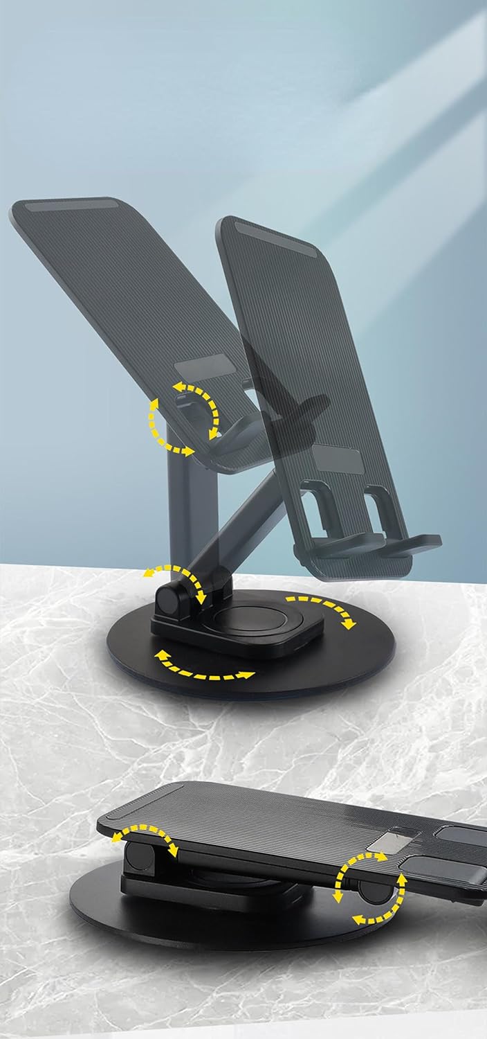 SOPORTE DE TELEFONO Y TABLET- FLODING METAL ROTATING 29448 Foto 7232090-M2.jpg