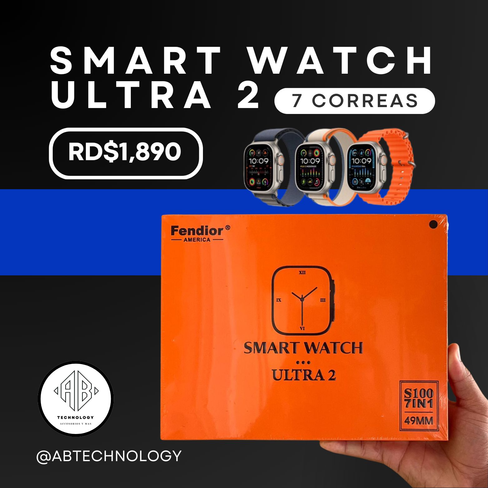 Smart Watch Ultra 2 Foto 7232293-1.jpg