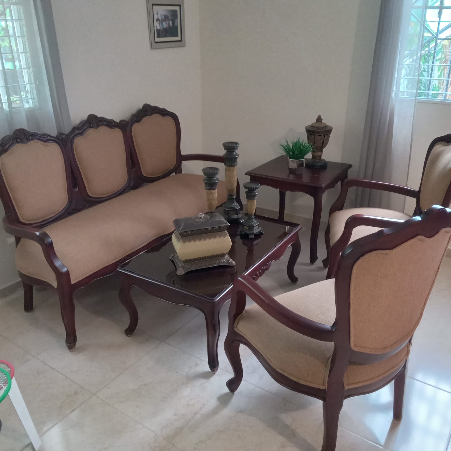 Juego de Mueble de Caoba Foto 7232528-4.jpg