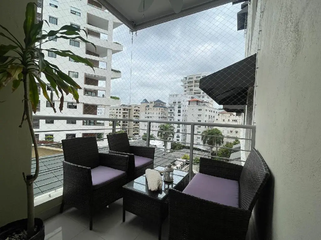 Apartamento en alquiler de 3 habitaciones amueblado – Ensanche Paraíso Foto 7232574-H7.jpg