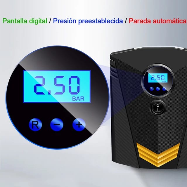 bomba de compresor de Aire portátil para coche Digital de 150 PSI Infl Foto 7232933-3.jpg