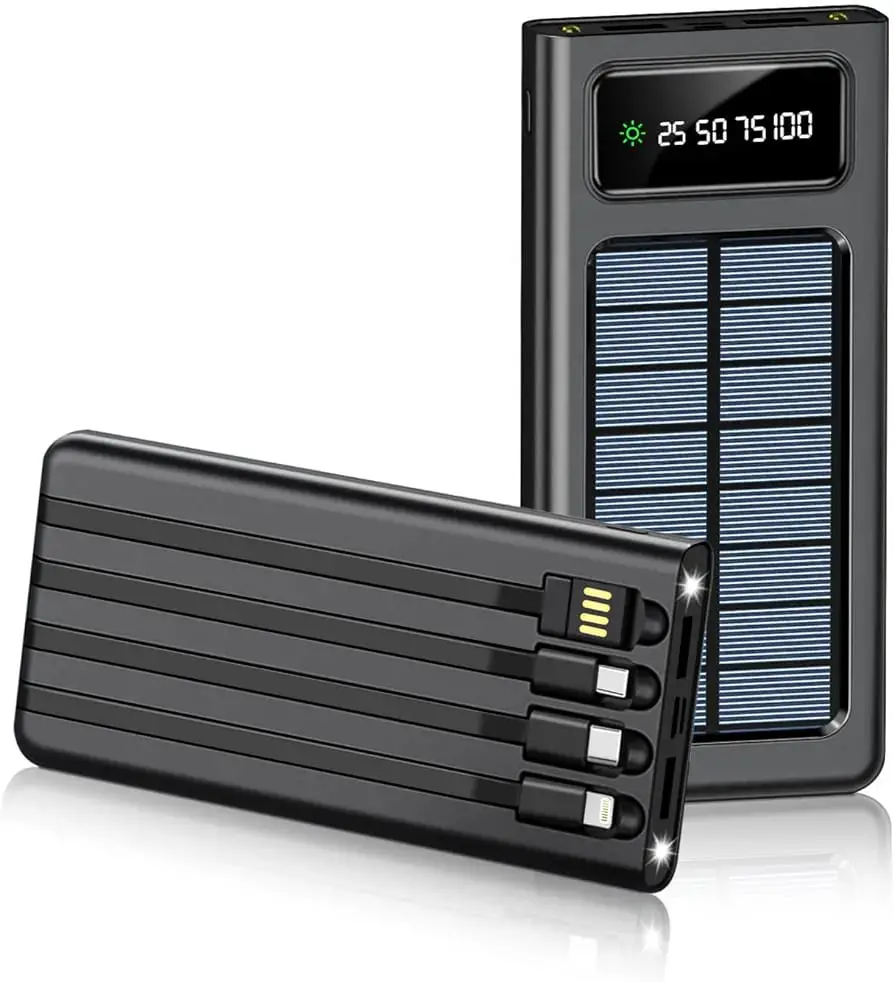 Power bank mAh batería externa solar de carga rápida cargador portátil Foto 7233336-1.jpg