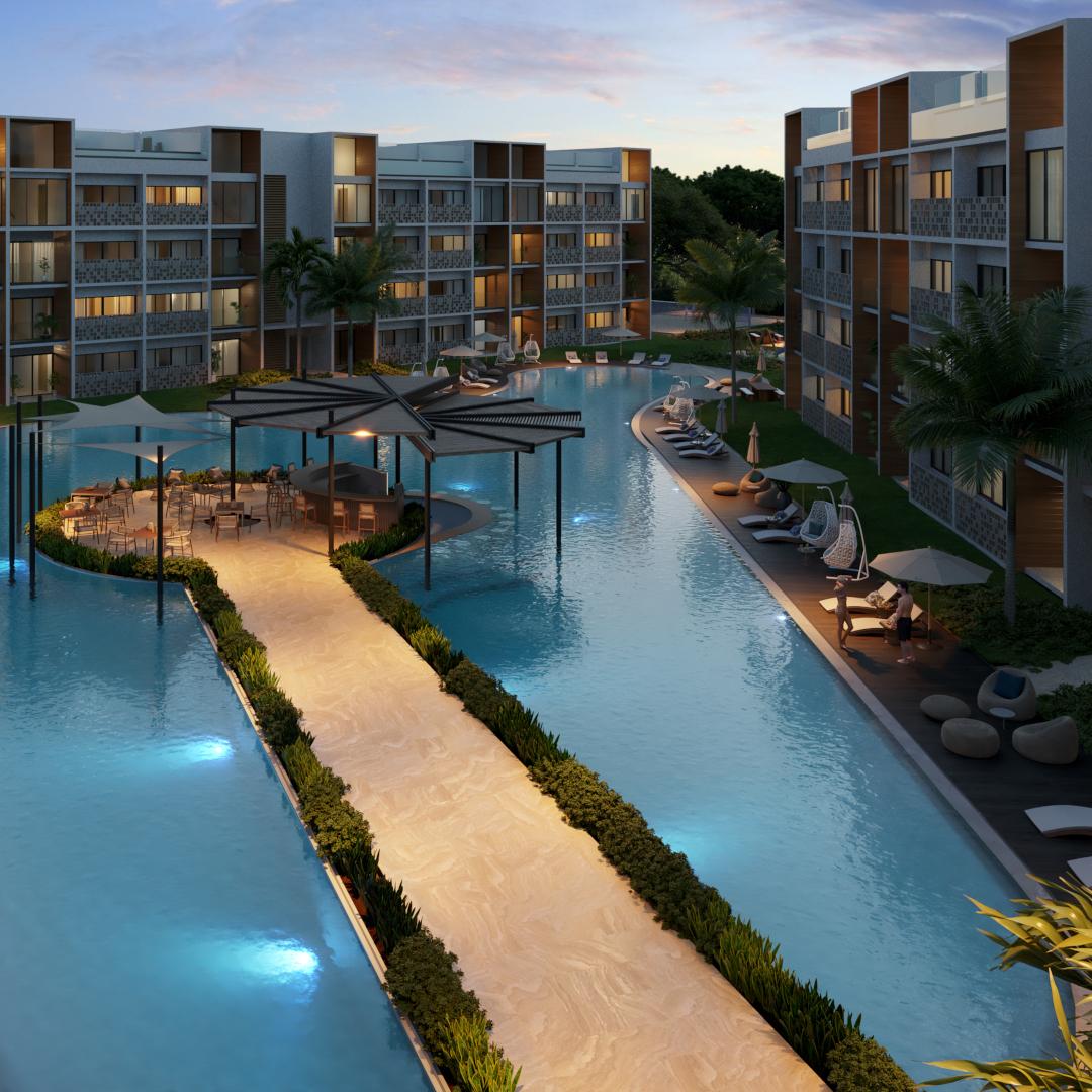 Apartamento en proyecto cerrado con piscina en Bavaro Foto 7233491-4.jpg