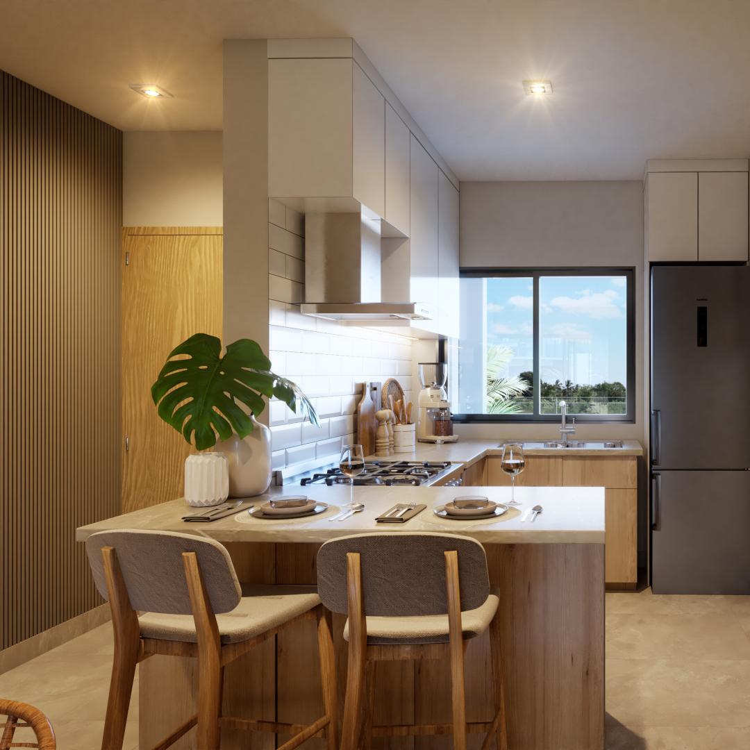 Penthouse en proyecto cerrado con piscina en Bavaro Foto 7233493-4.jpg
