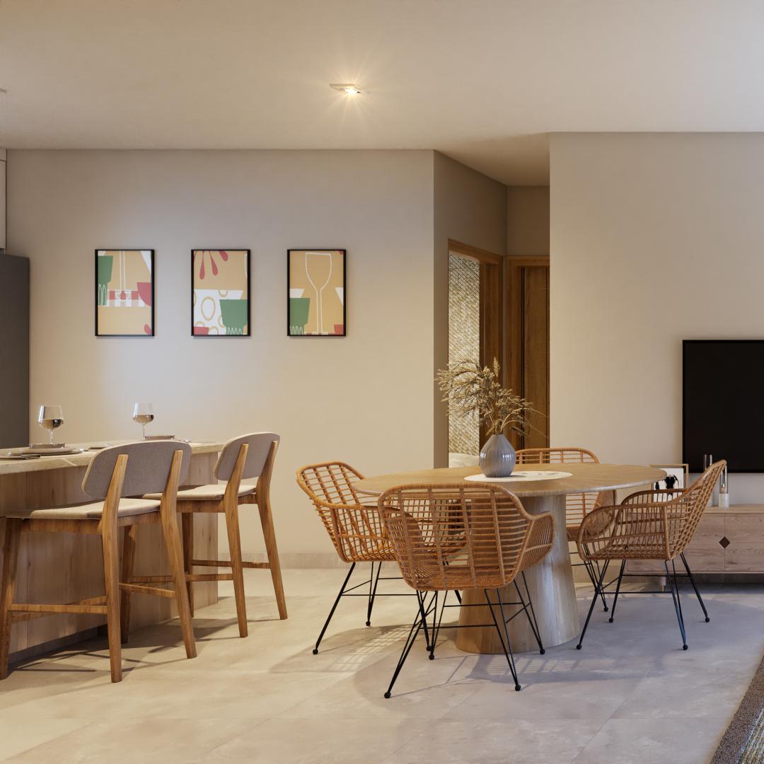Penthouse en proyecto cerrado con piscina en Bavaro Foto 7233493-6.jpg