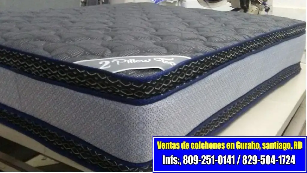 Colchones a precio de Fabrica de venta en Gurabo Santiago Rep. Dom Foto 7233888-2.jpg