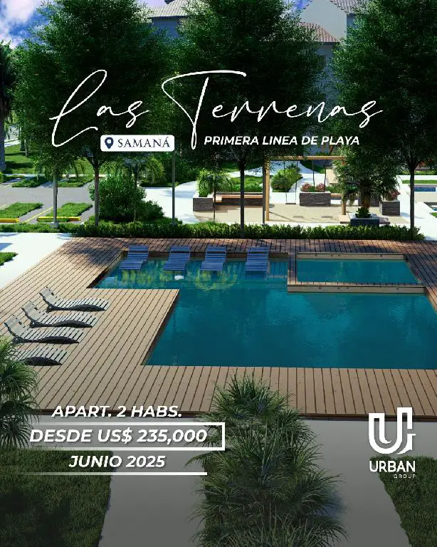 Apartamentos Frente a la Playa en Las Terrenas Foto 7234218-3.jpg