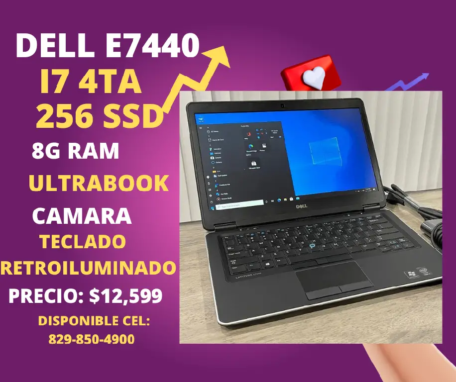laptop dell i7 e7440 en Santo Domingo Este Foto 7234403-1.jpg