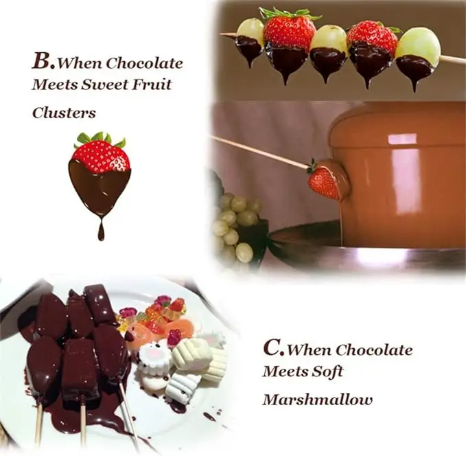 FUENTE DE CHOCOLATE FONDUE FOUNTAIN Foto 7234637-3.jpg