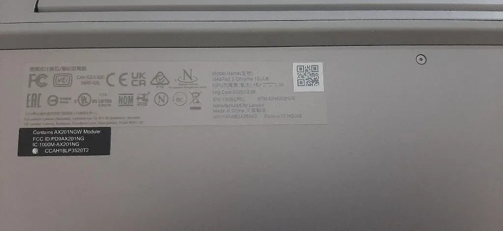 Laptop Lenovo Chromebook 15 Foto 7234724-8.jpg