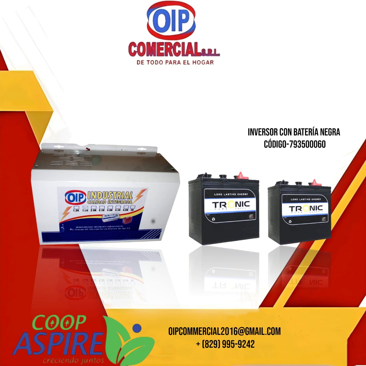 Ahorra con nuestro Combo de Inversor con 2 baterías Tronic!  Foto 7235206-1.jpg
