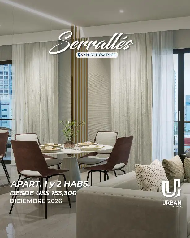 Apartamentos de 1 y 2 Habitaciones desde US153300 en Serralles Foto 7235318-2.jpg