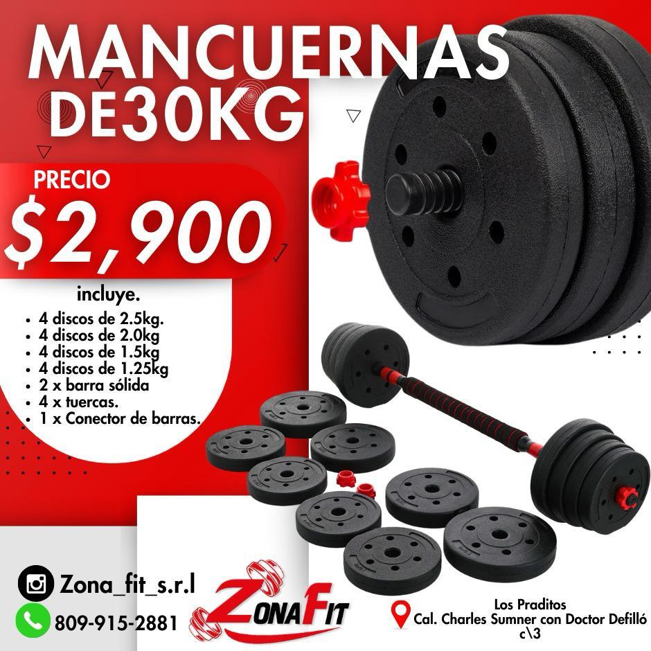 mancuernas de 40 30  20 kilo  Foto 7235324-1.jpg