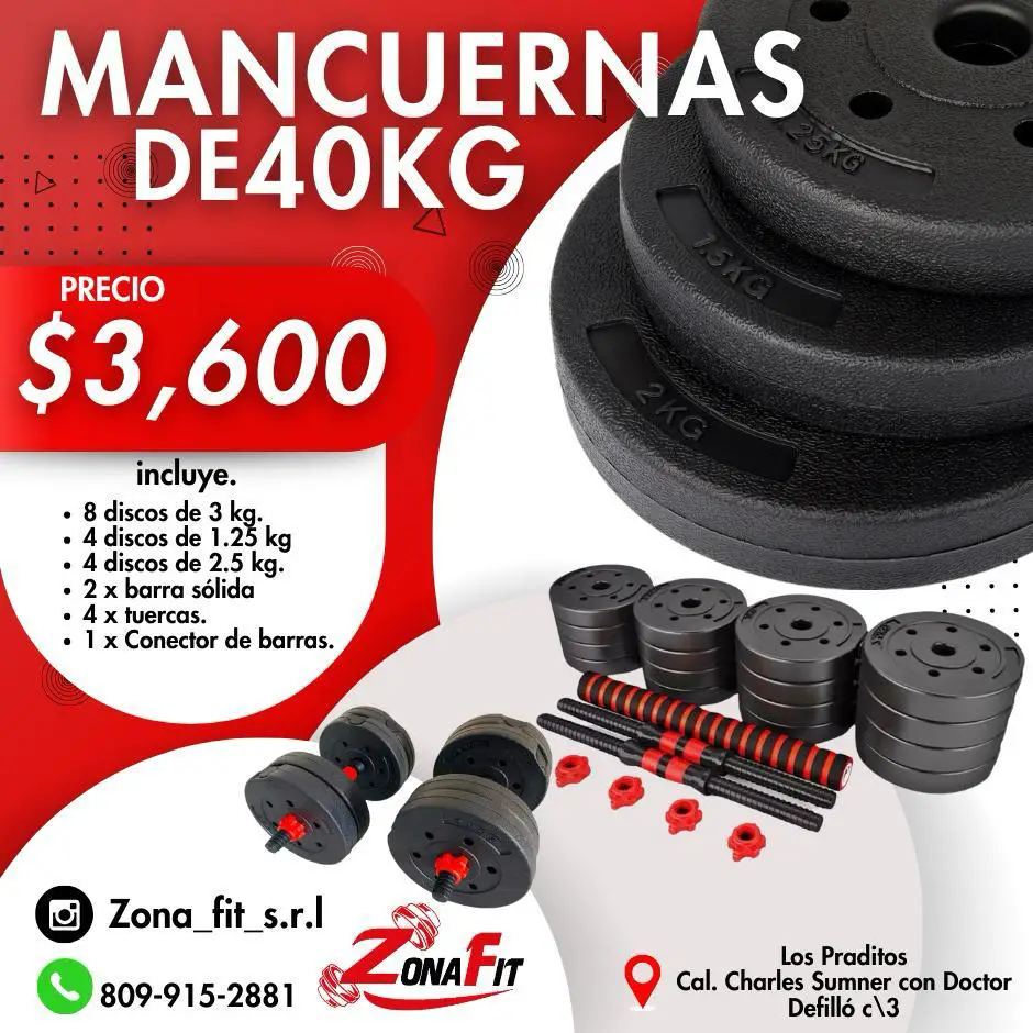 mancuernas de 40 30  20 kilo  Foto 7235324-3.jpg