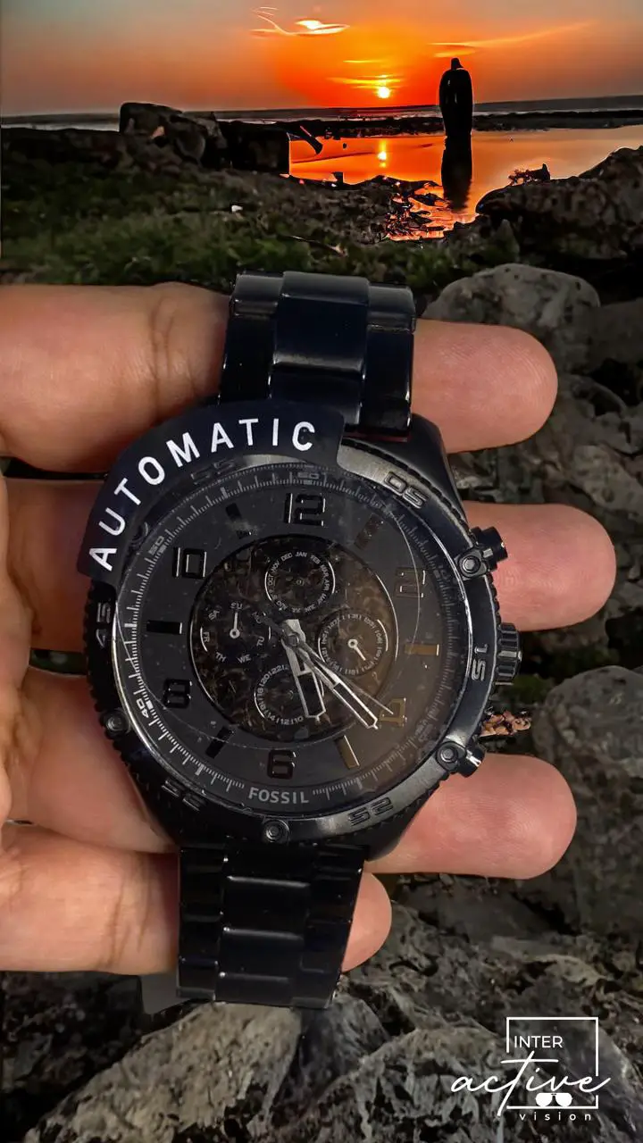 Vendo Reloj Fossil Metal Negro Automatic Foto 7235366-7.jpg