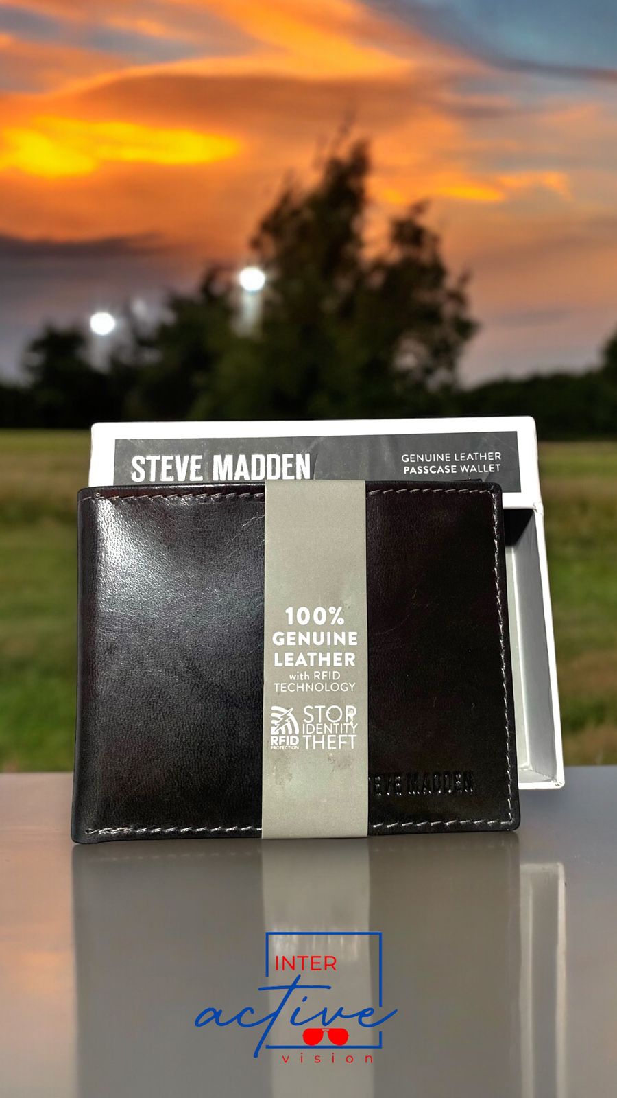 Cartera de hombre Steve Madden Negra Foto 7235371-1.jpg