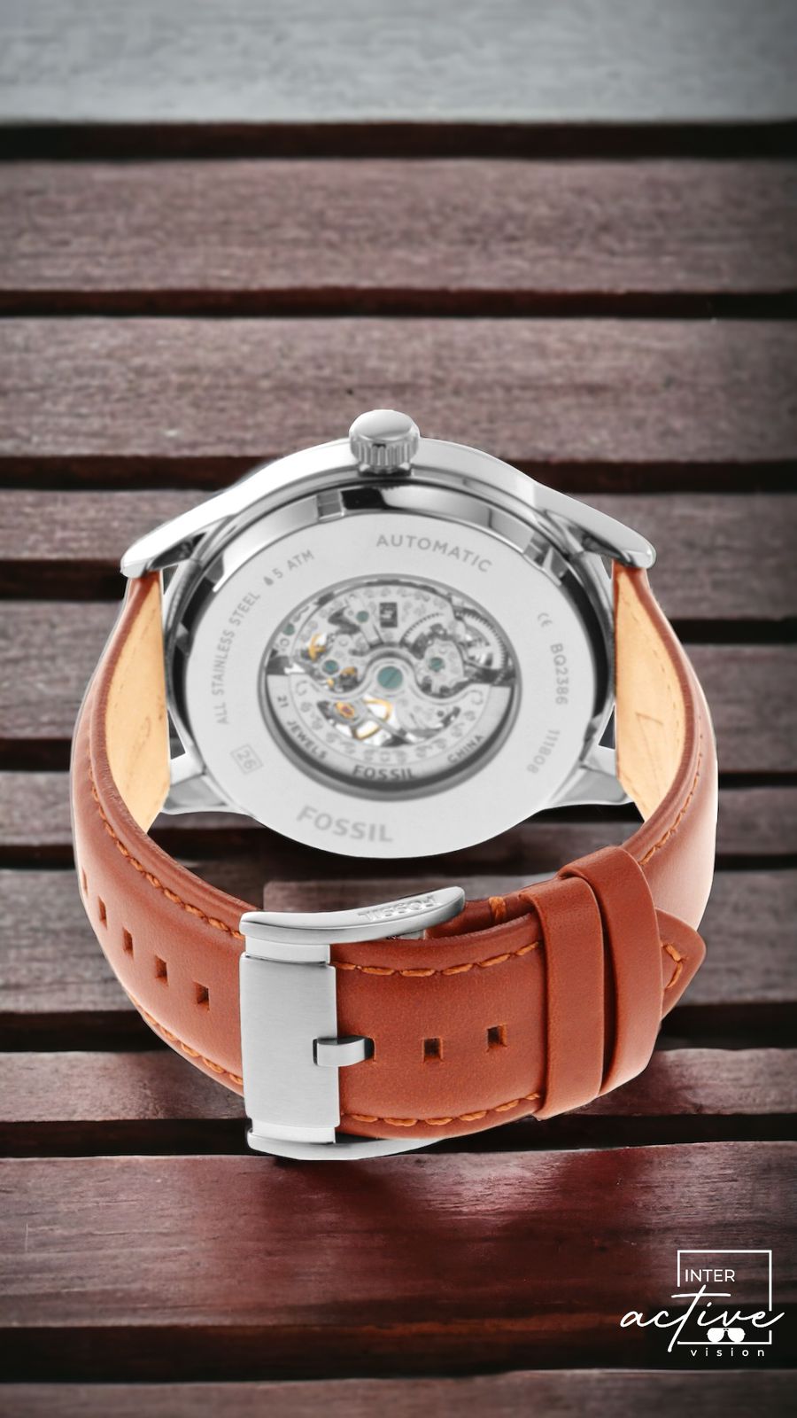 Reloj Fossil Automatic fondo Negro Pulsera Marrón Leather Foto 7235375-4.jpg