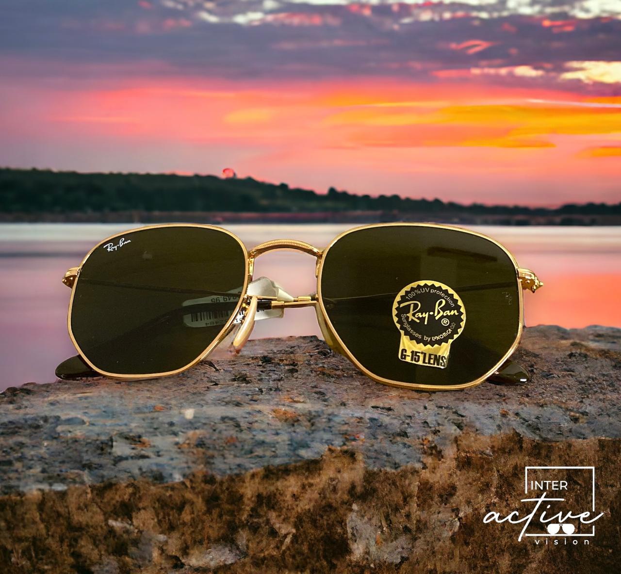 Lente RayBan Hexagonal Clásico Foto 7235376-1.jpg