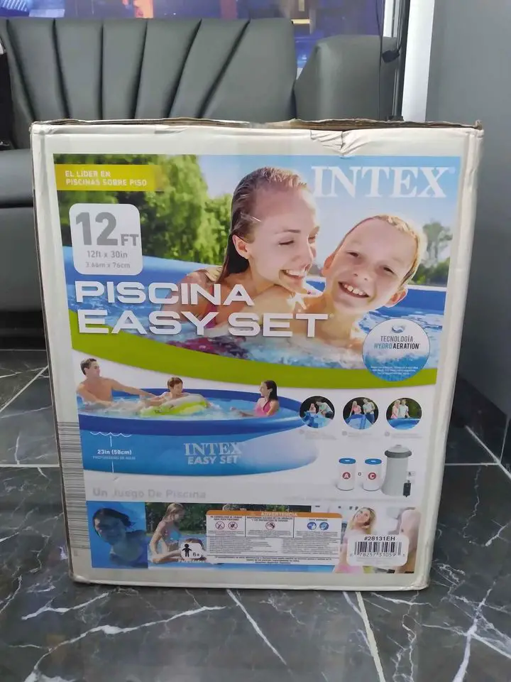 Nueva Piscina Inflable Intex 3.66 metros de radio y 58 cm de profundid Foto 7235517-2.jpg