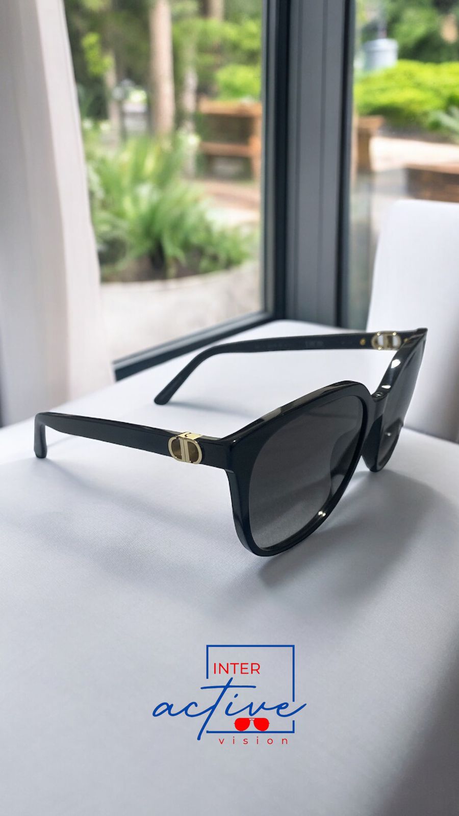Lente Christian Dior Negro Montaigne Foto 7235539-4.jpg