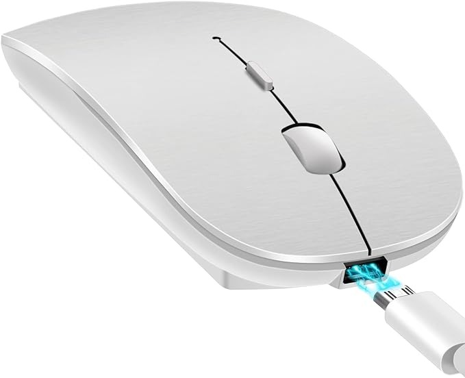 MOUSE INALAMBRICO RECARGABLE 2.4G  BLUETOOTH Foto 7235598-1.jpg