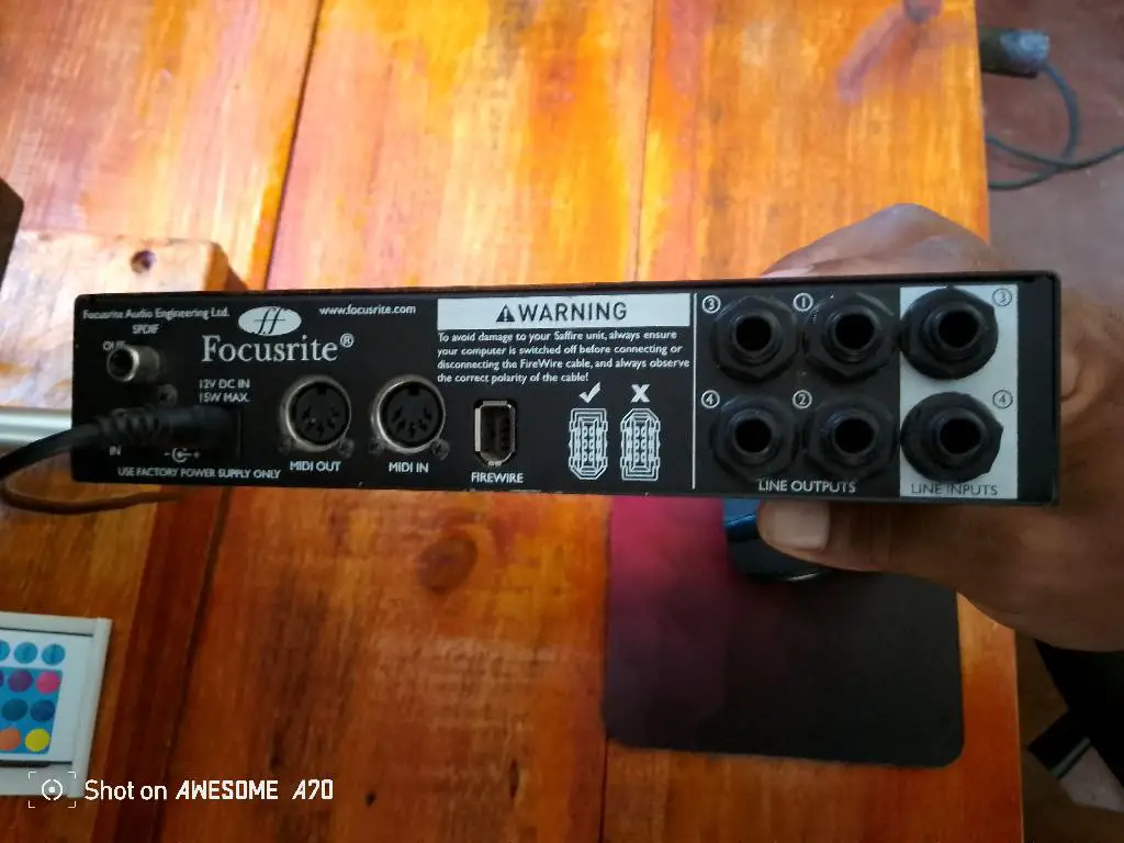 Interfaz Foscurite saffire Pro 14  en San Cristóbal Foto 7235833-3.jpg