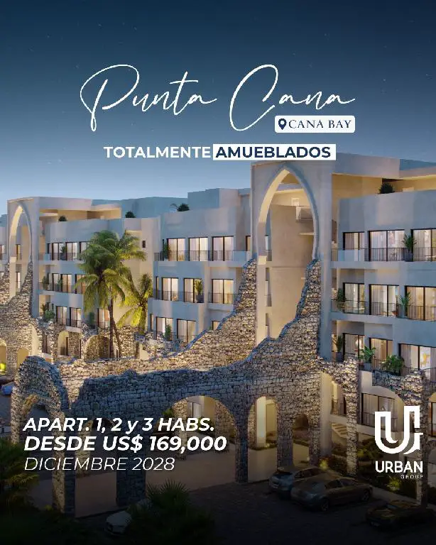 Apartamentos Amueblados a Pasos de la Playa en Punta Cana Foto 7236098-2.jpg