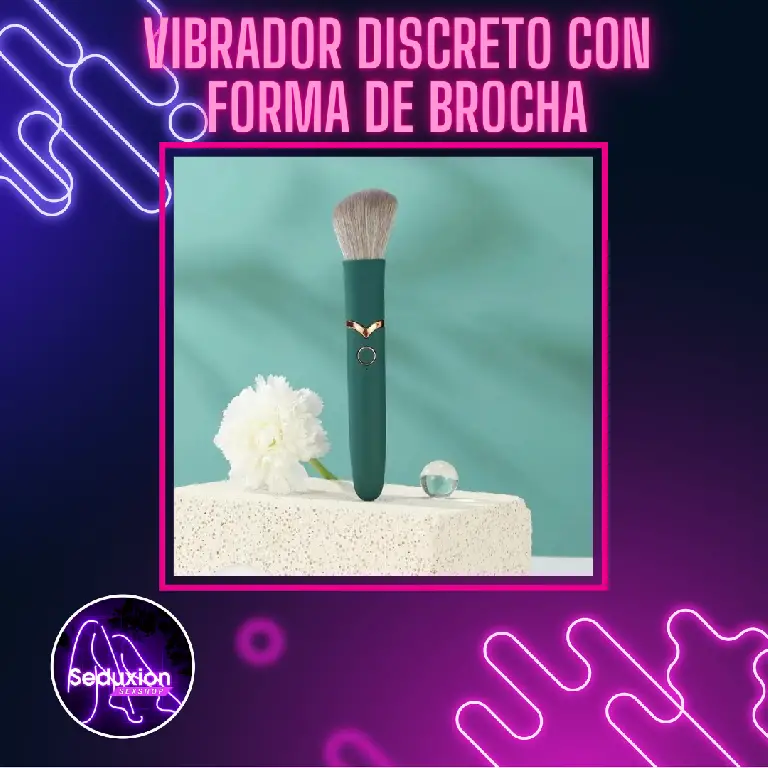 masajeador femenino con forma de brocha de maquillaje   Foto 7236113-4.jpg