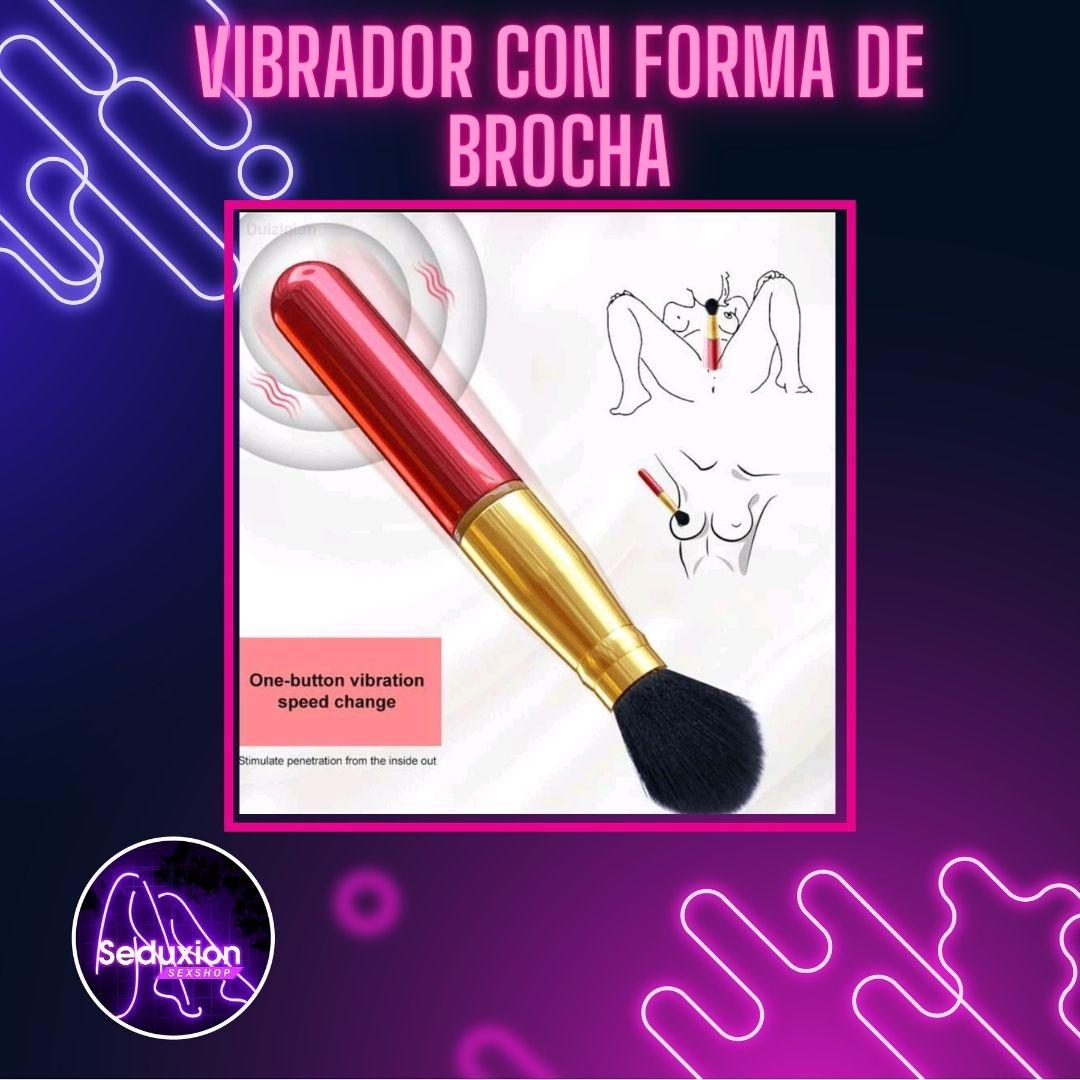masajeador femenino con forma de brocha de maquillaje   Foto 7236116-1.jpg