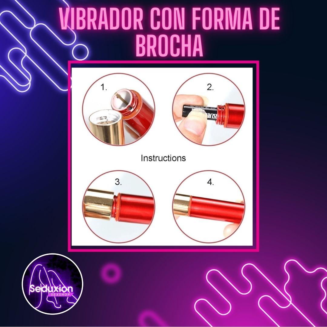 masajeador femenino con forma de brocha de maquillaje   Foto 7236116-3.jpg