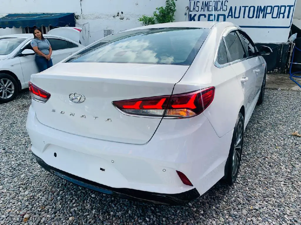 Hyundai Sonata New Rise 2018 Glp Blanco de Fabrica  Foto 7236633-3.jpg