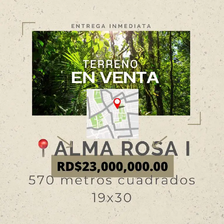 Terreno en venta Alma Rosa I con título al dia Foto 7236946-1.jpg