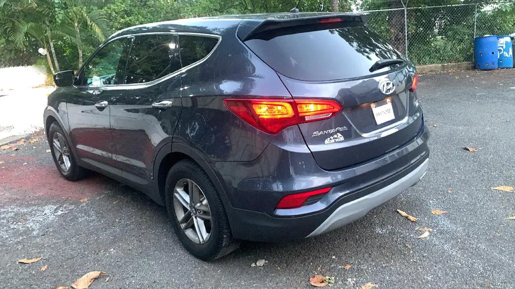 VENDO HYUNDAI SANTA FE 2018 4x4 SPORT AZUL DE OPORTUNIDAD  Foto 7237159-3.jpg