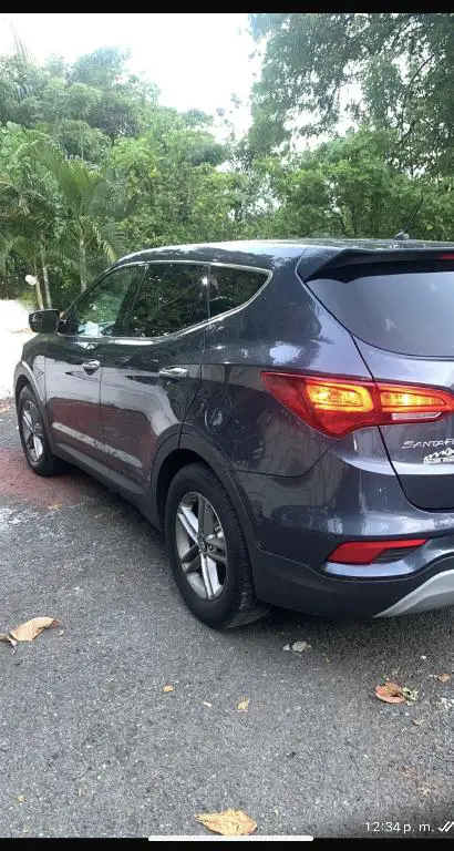 VENDO HYUNDAI SANTA FE 2018 4x4 SPORT AZUL DE OPORTUNIDAD  Foto 7237159-m1.jpg