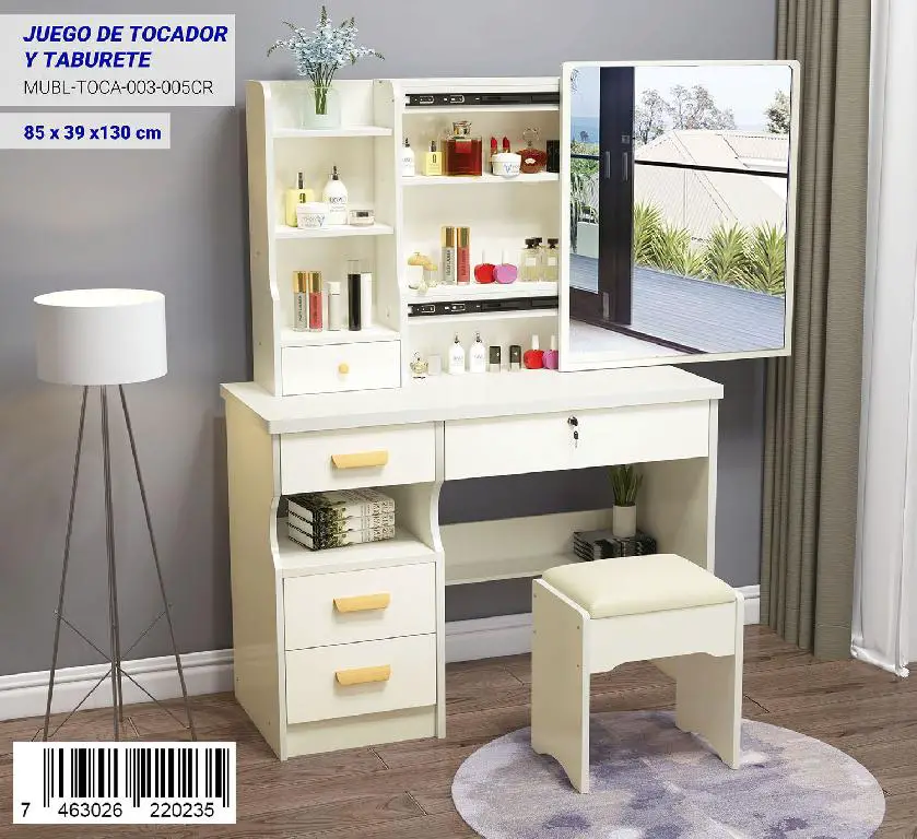 Peinadora con taburete en Santo Domingo Oeste Foto 7237186-1.jpg