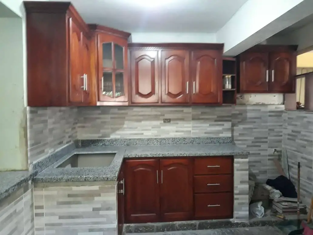 Muebles de cocina en madera gabinetes Foto 7237450-3.jpg